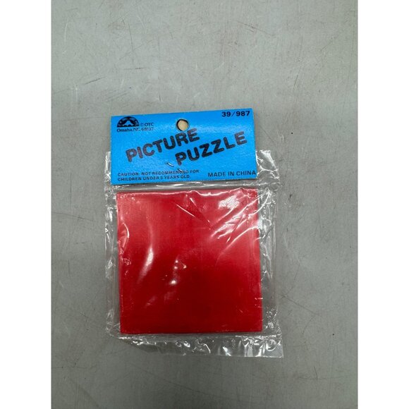Vintage set of 2 OTC 1990 Picture Puzzle Set 39/987 dinosaur plastic READ NEW - Picture 5 of 7